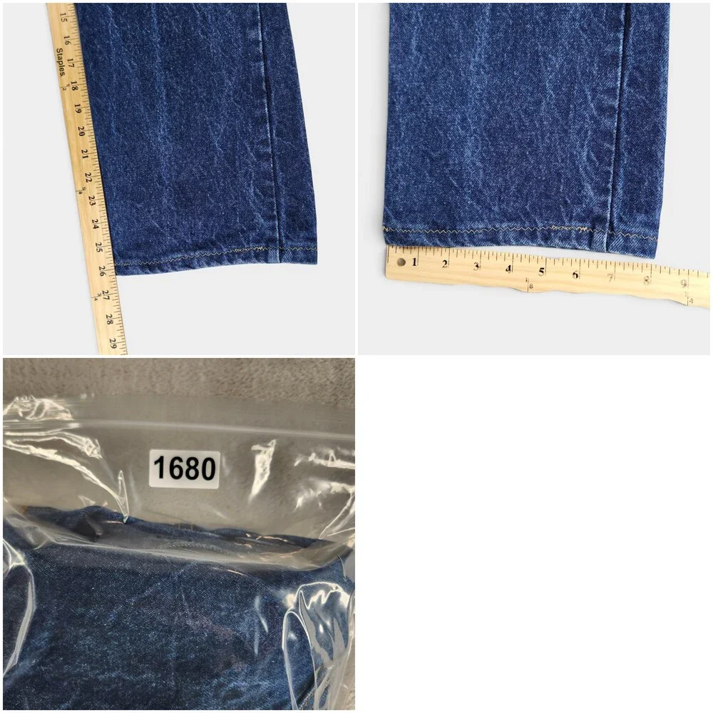 Vintage Levis 517 Jeans Mens 32x32 (Fits 30x26) Blue Orange Tab USA 1991
